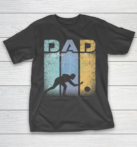 Father gift shirt Vintage Retro color Dad Bowling Player man lovers sports T Shirt T-Shirt