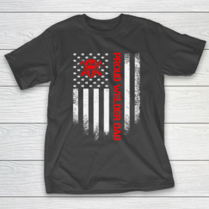 Father gift shirt Vintage USA American Flag Proud Welder Welding Dad Patriotic T Shirt T-Shirt