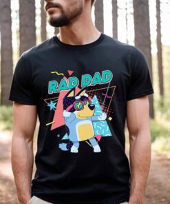 FatherS Day Bluey Dad Bandit Heeler Family Shirt 1