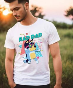 FatherS Day Bluey Dad Bandit Heeler Family Shirt 2