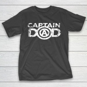 Father’s Day Dad’s Birthday Gift Captain Dad T-Shirt