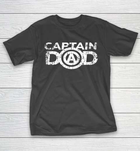 Father’s Day Dad’s Birthday Gift Captain Dad T-Shirt