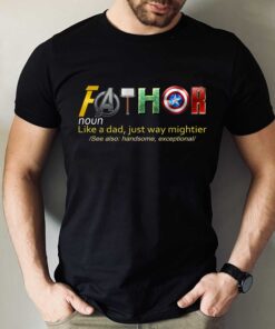 Fathers Day Fathor Noun Define T Shirt 2