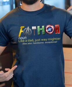 Fathers Day Fathor Noun Define T Shirt 4