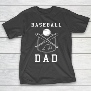 Father’s Day Funny Gift Ideas Apparel  Baseball Dad Coach Dad Father T Shirt T-Shirt