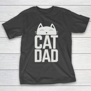 Father’s Day Funny Gift Ideas Apparel  Cat Feline Dad Father T Shirt T-Shirt