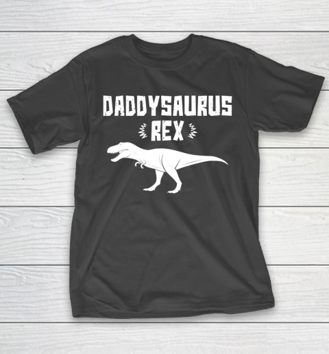 Father’s Day Funny Gift Ideas Apparel  Daddysaurus Rex Dad Father T Shirt T-Shirt