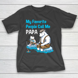 Father’s Day Funny Gift Ideas Apparel  Father and Children Animal Tshirt for Father Lovers T Shirt T-Shirt