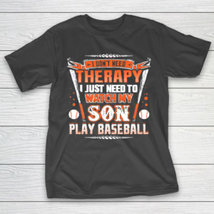 Father’s Day Funny Gift Ideas Apparel  Proud Baseball Dad T Shirt T-Shirt