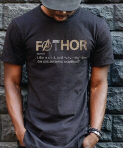 Fathers Day Shirts From Daughter Fathers Dad Father Definition Hero 1