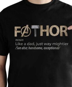 Fathers Day Shirts From Daughter Fathers Dad Father Definition Hero 3