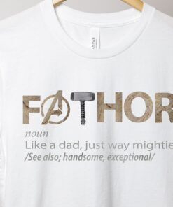 Fathers Day Shirts From Daughter Fathers Dad Father Definition Hero 4