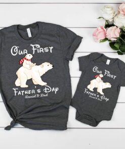 Fathers Day Shirts From Daughter Personalized First Fathers Shirt 2
