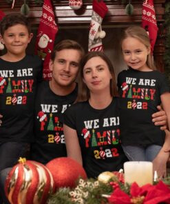 Festive Christmas Family Pajama Shirt 1