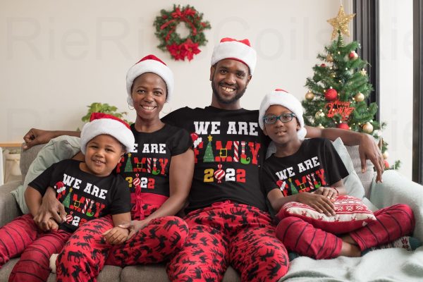 Festive Christmas Family Pajama Shirt