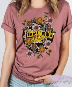 Fleetwood Mac Rock Band T Shirt For Women 1