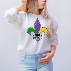 Fleur De Lis Fat Tuesday Mardi Gras New Orleans Louisiana Shirt