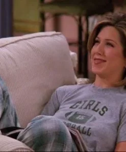 Friends 90s Girls Football Rachel Green T Shirt 5