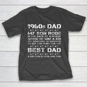 Funny 1960s Dad Boy Dad And Son Father’s Day T-Shirt