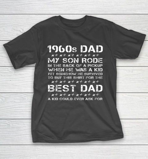 Funny 1960s Dad Boy Dad Father’s Day T-Shirt