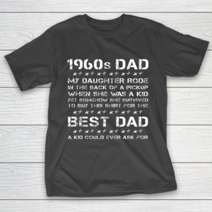 Funny 1960s Dad Girl Dad And Daughter Father’s Day T-Shirt