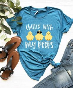 Funny Easter Kids Cute Bunny Rabbit T Shirt 1