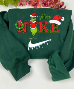 Funny Family Grinchs Christmas Xmas Crewneck Sweatshirt Sweater 1