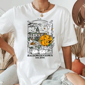 Funny Halloweentown Est 1998 University Halloween Pumpkin Crewneck Sweatshirt 5