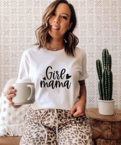 Girl Mama Mom Of Girls Mothers Day T Shirt 1