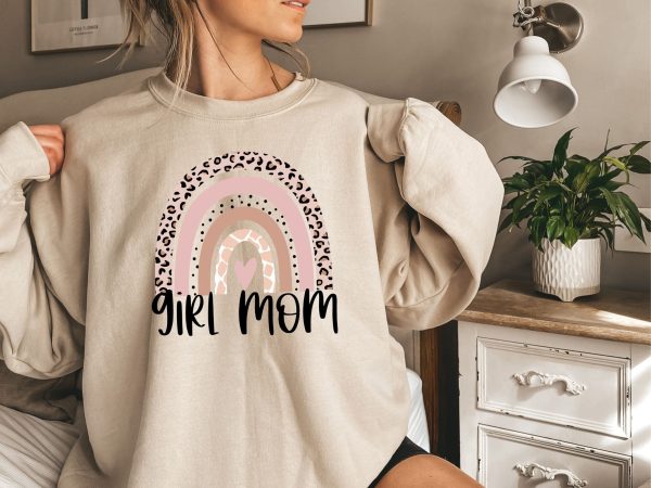 Girl Mom Mama Mother’s Day Sweatshirt