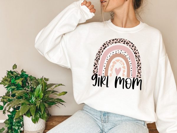 Girl Mom Mama Mother’s Day Sweatshirt