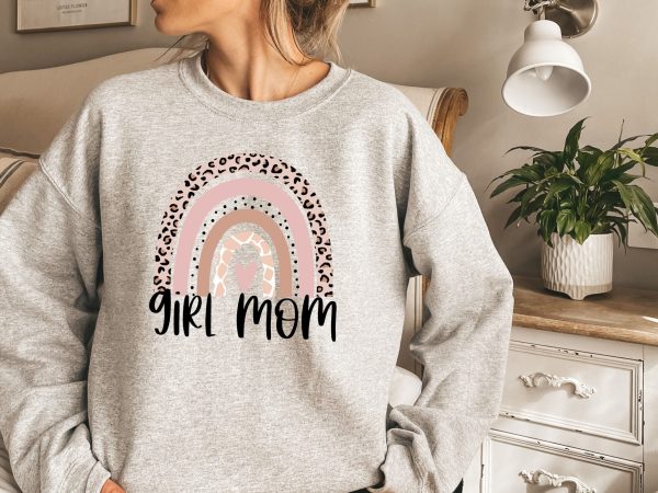 Girl Mom Mama Mother’s Day Sweatshirt