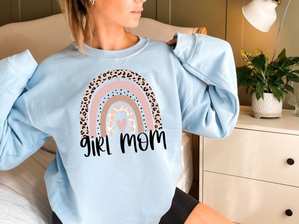 Girl Mom Mama Mother’s Day Sweatshirt