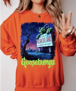 Goosebumps Horrorland Halloween Scary Halloween Sweatshirt 1