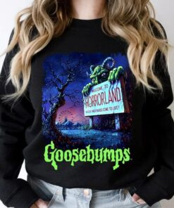 Goosebumps Horrorland Halloween Scary Halloween Sweatshirt 2 Goosebumps Horrorland Halloween Scary Halloween Sweatshirt 3