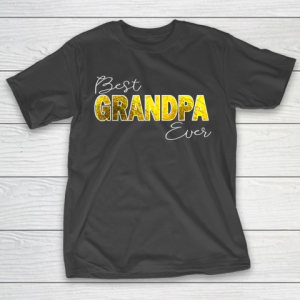 GrandFather gift shirt Mens Best Grandpa Ever, Matching Grand dad Baby Love T Shirt T-Shirt