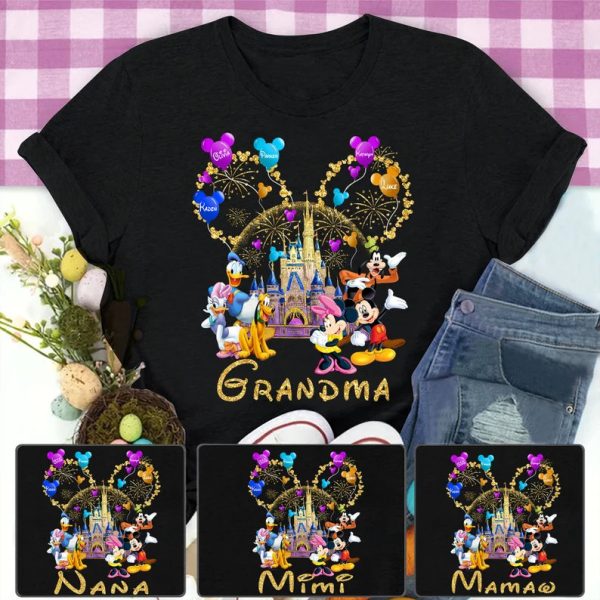 Grandma Mimi Nana Mamaw Grammy Mickey Mouse Mother’s Day Shirt