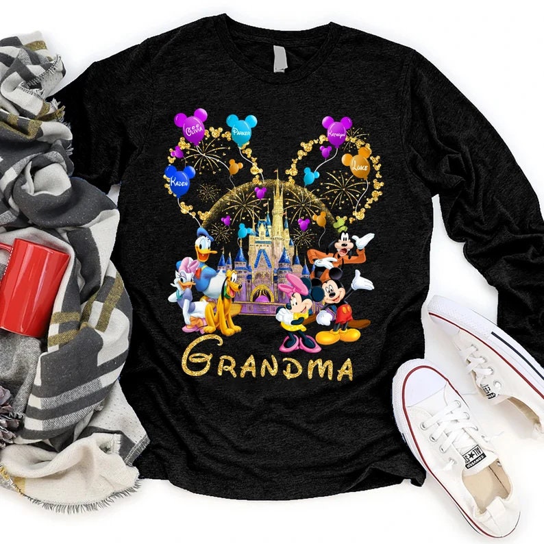 Grandma mickey mouse store shirt