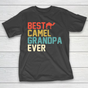 Grandpa Funny Gift Apparel  Best Camel Grandpa Ever Retro Grandpa Gifts T-Shirt