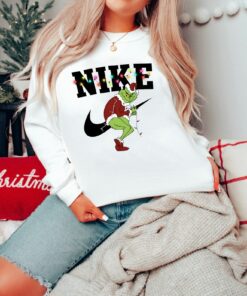 Grinch Christmas Lights Sweatshirt Sweater Hoodie T Shirt 3