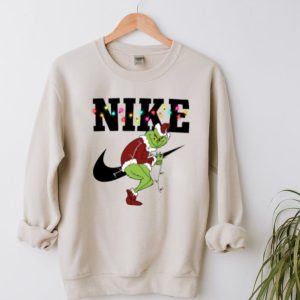 Grinch Christmas Lights Sweatshirt Sweater Hoodie T Shirt 5