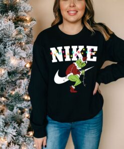 Grinch Christmas Lights Sweatshirt Sweater Hoodie T Shirt 6
