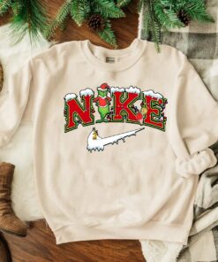 Grinch Christmas Santa Claus Crewneck Sweatshirt Sweater 2