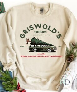 Griswold Christmas National Lampoon Family Vacation Sweatshirt Sweater 1 Griswold Christmas National Lampoon Family Vacation Sweatshirt Sweater 2