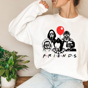 Halloween Friends Scary Movie Horror Spooky Shirt