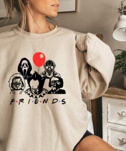 Halloween Friends Scary Movie Horror Spooky Shirt 4
