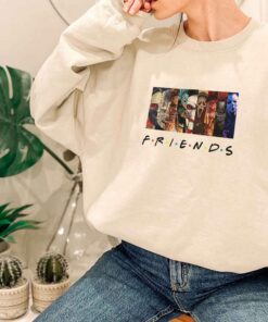 Halloween Horror Movie Characters Fan Sweater 1