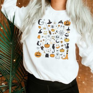 Halloween Little Things Witch Pumpkin Spooky Shirt