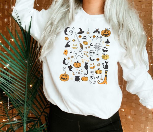 Halloween Little Things Witch Pumpkin Spooky Shirt