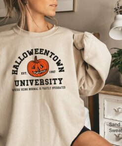Halloween School Halloweentown Funny Fall Sweatshirt 1